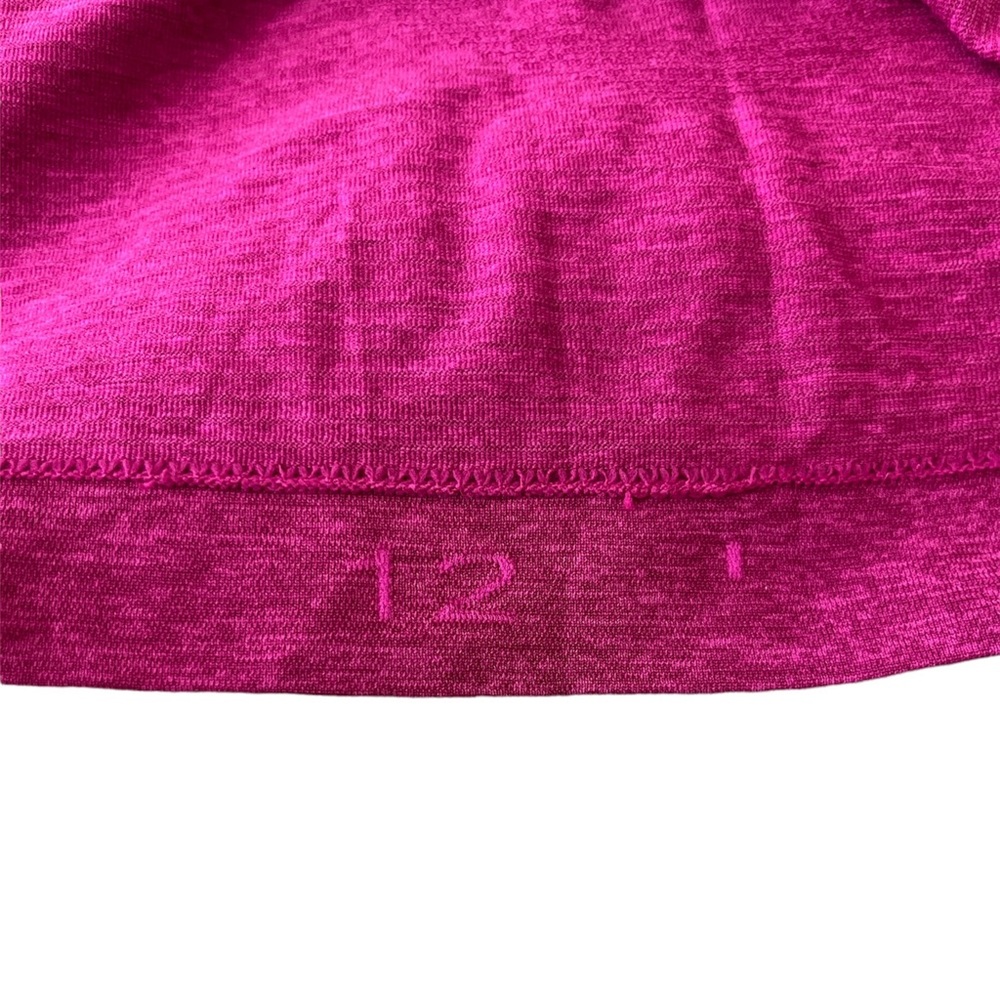 Lululemon Swiftly Tech Racerback Tank Top Pow Pink Ripened Raspberry Size 12 - Picture 4 of 5